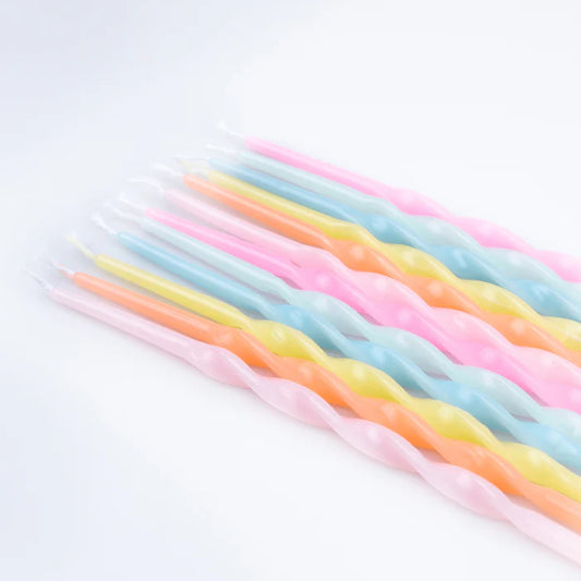 Velas Pastel Caja Flores