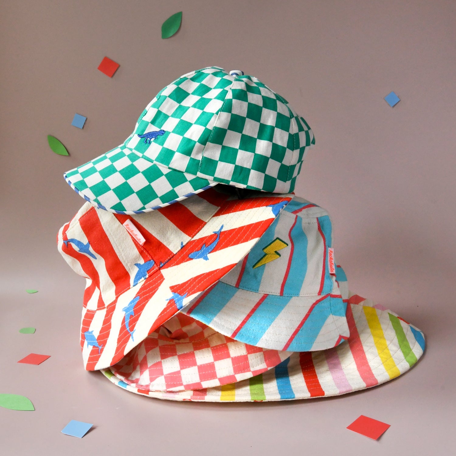 Gorra Dinosaur Check 3-6 años