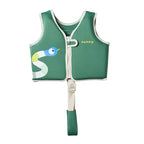 Chaleco salvavidas para niños de 2 a 3 años - Verde Into the Jungle
