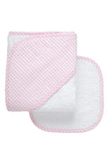 estampado de cuadros grandes, color rosa.
