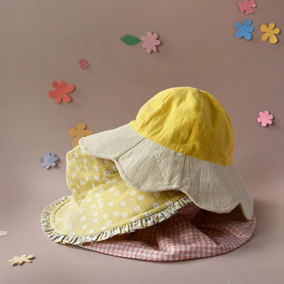 Sombrero Reversible Rayas Cherry