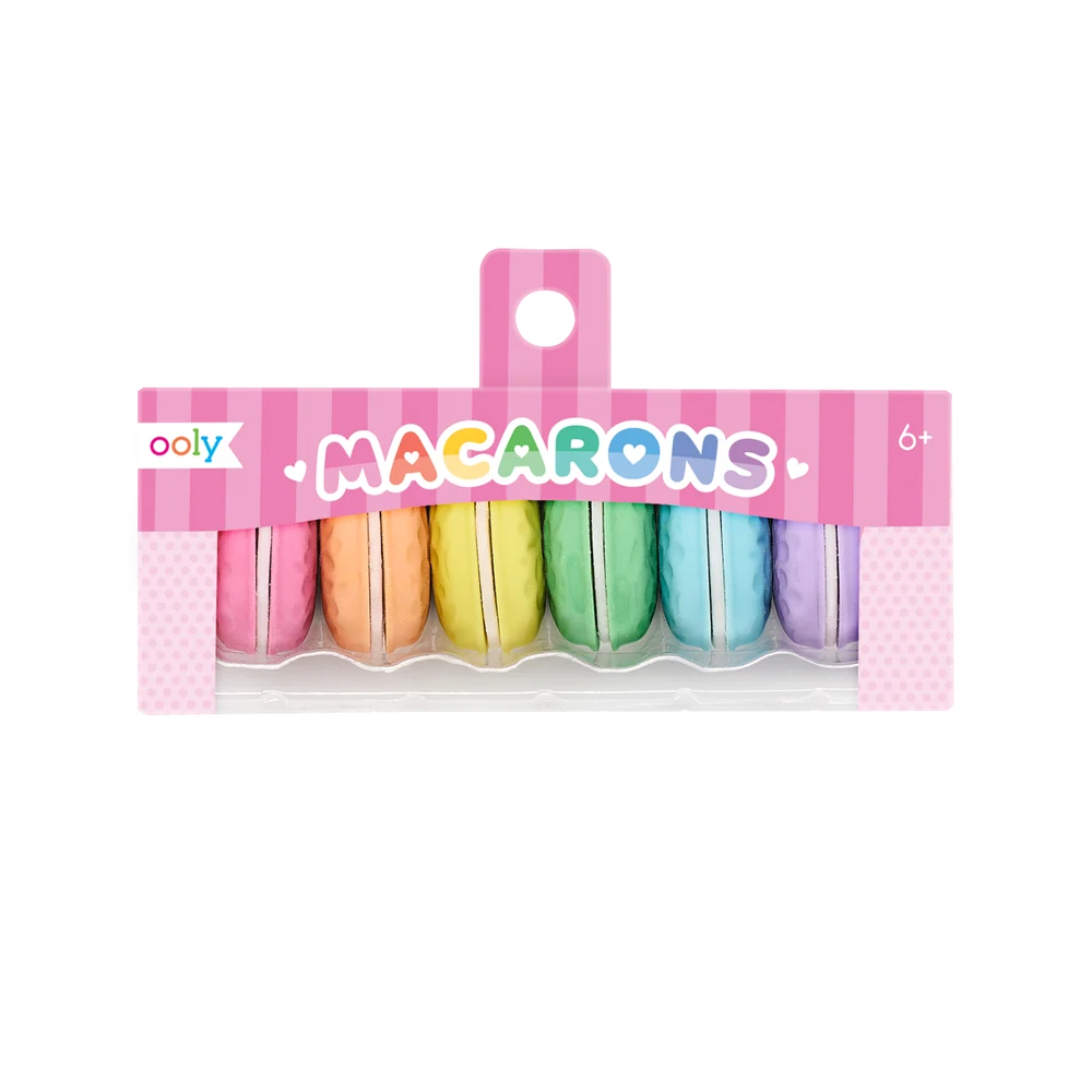 Gomas de borrar Dainty Donuts con aroma a vainilla (juego de 6)