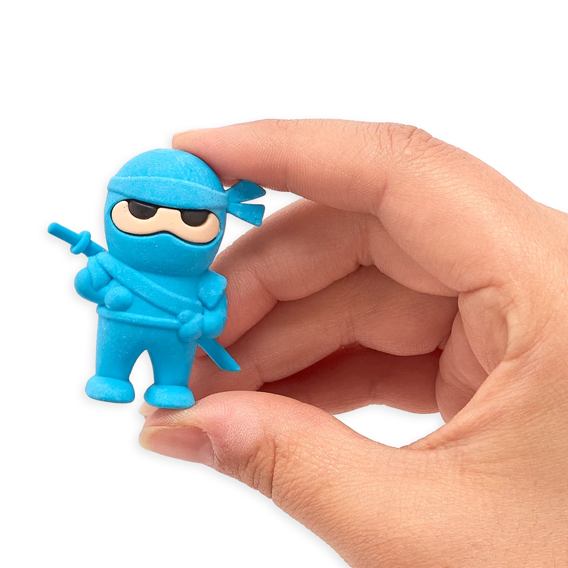 Gomas de borrar Ninja (Juego de 3)