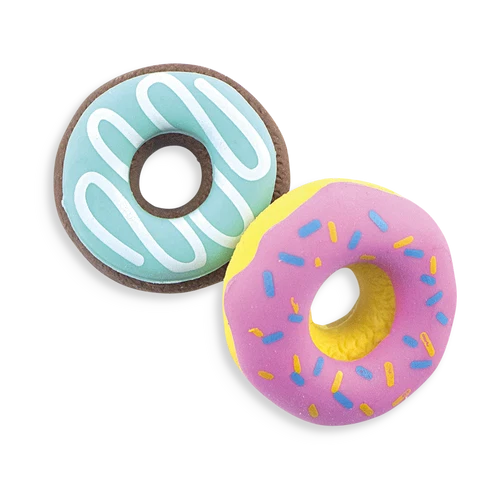 Gomas de borrar Dainty Donuts con aroma a vainilla (juego de 6)