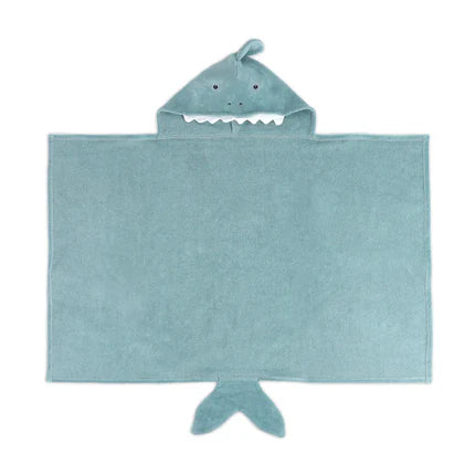 Toalla con capucha Mon Ami - Tiburón  Marino /Azul