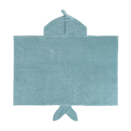 Toalla con capucha Mon Ami - Tiburón  Marino /Azul