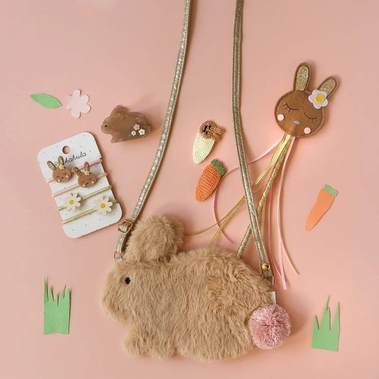 Bolso de conejito peludo