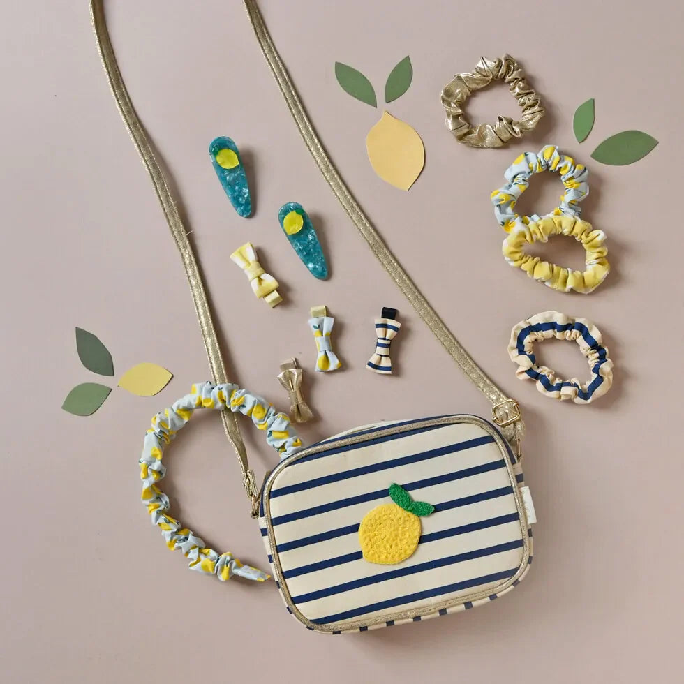 Bolso a rayas Lemon Drop