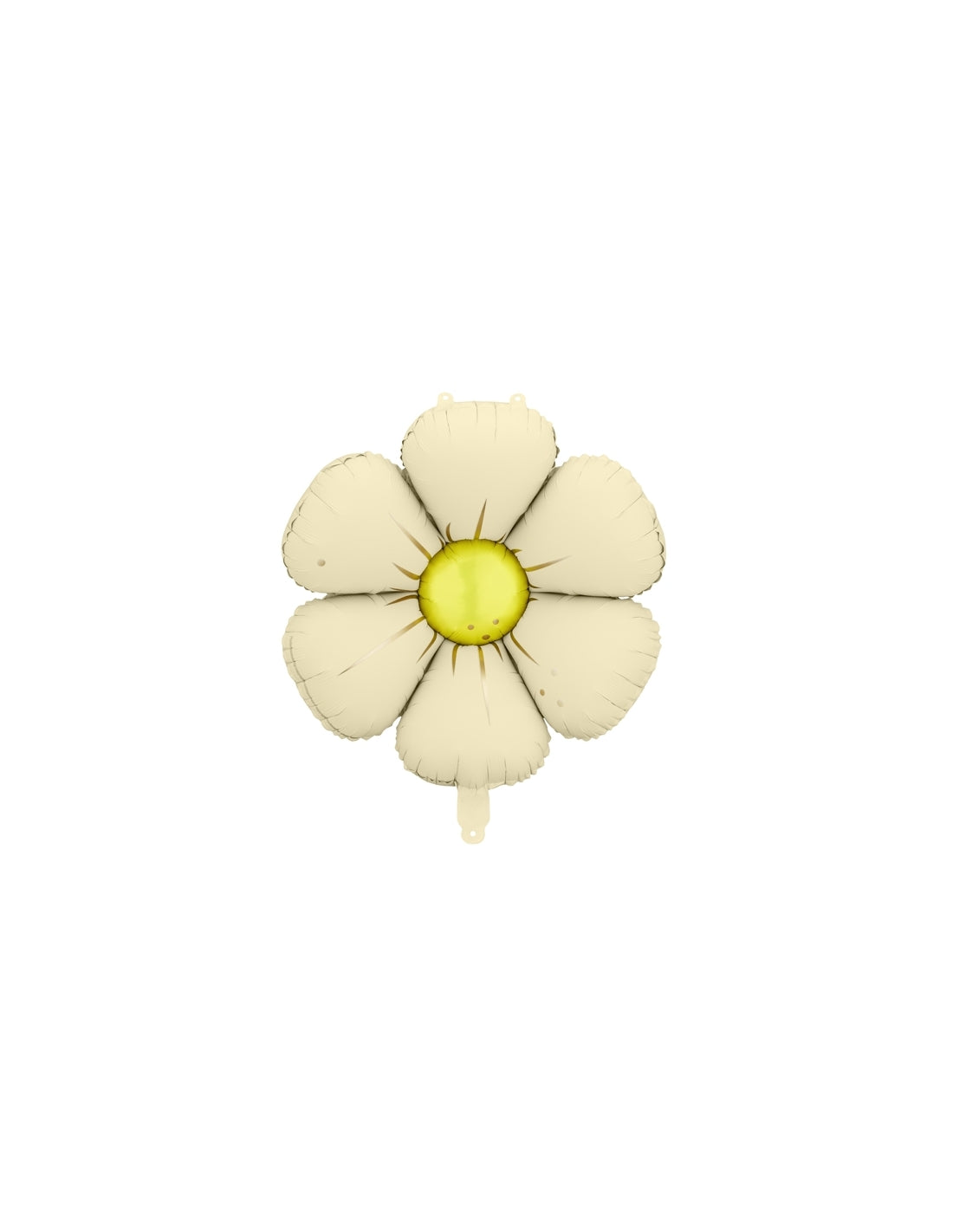Metalizado globos for daisy garlands 65 cm, cream: 1pkt/4pc.