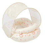 Flotador interactivo para bebes fresa rosa sol