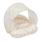 Flotador interactivo para bebes fresa rosa sol