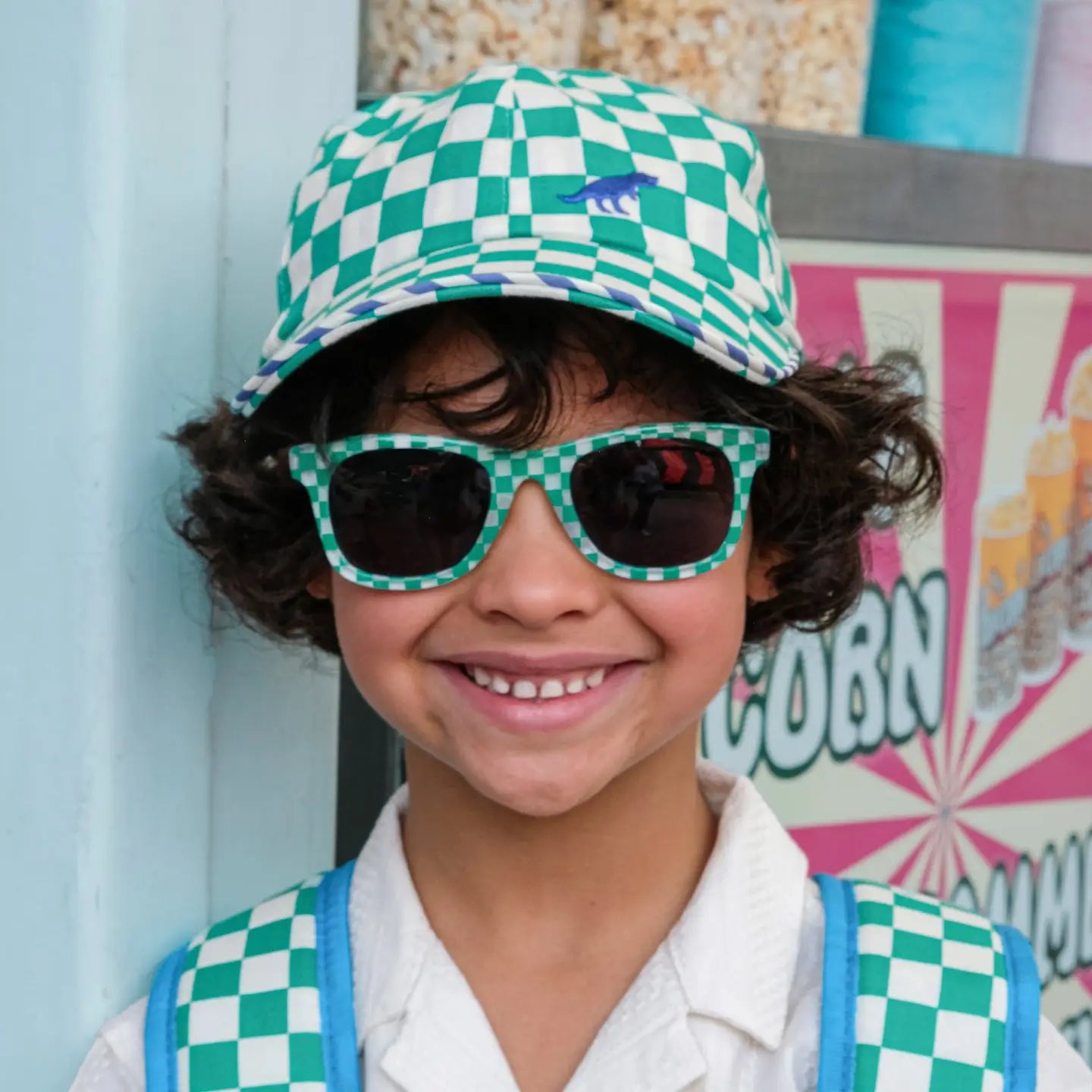 Gorra Dinosaur Check 3-6 años