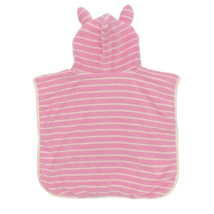 Toalla con capucha para niños - Algodón de azúcar