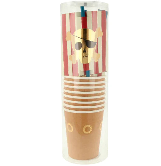 Set Vasos Pirata