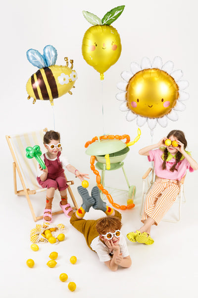Metalizado globo bumblebee, 63.5x72 cm, mezcla