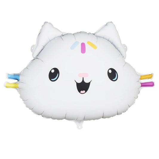 Cakey metalizado globo, 67x43 cm, mezcla