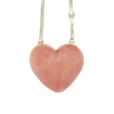 Bolso Corazón Peluche