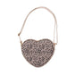 BOLSO DE LEOPARDO CON CORAZON DE AMOR