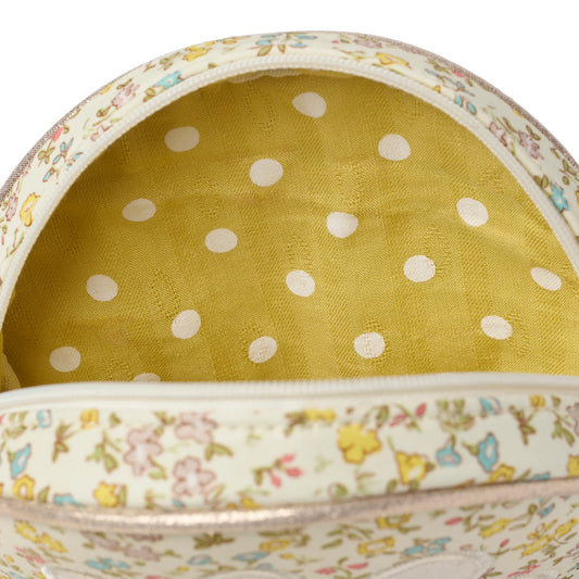 Bolso redondo margaritas