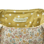 Bolso tipo bucket conejito pétalos