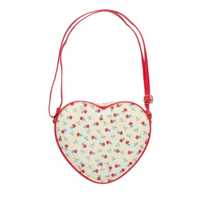 Bolso Martha Ditsy con forma de corazón floral