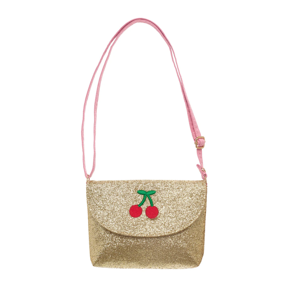 Bolso con purpurina Cherry Dreams