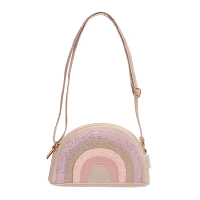 Bolsa para pedir deseos con un arcoíris