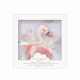 Set regalo Cisne Francés manta y sonajero