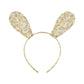 Diadema con orejas de conejito
