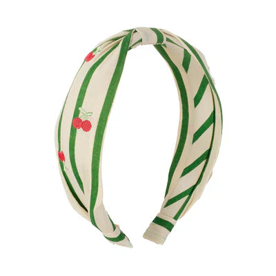 Diadema a rayas Cherry Kiss