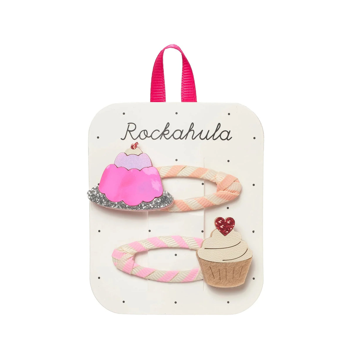 Clips de gelatina y pastel