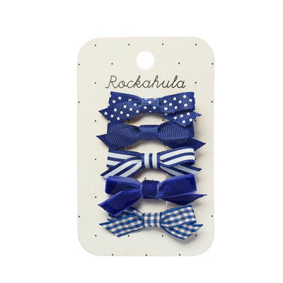 Set Ganchos Escolares Azul