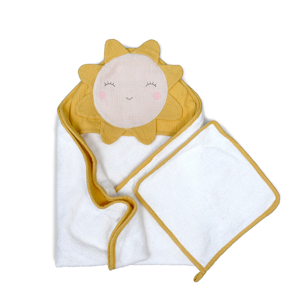 Set toalla y toallita Sol Petit