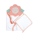 Set toalla y toallita Flor Petit
