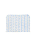 Estuche con cremallera - Floral con lazo Azul