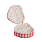 Joyero corazón gingham