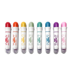 Jumbo Jots: Marcadores de doble punta y sello - Unicornio (Juego de 8)