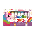 Jumbo Jots: Marcadores de doble punta y sello - Unicornio (Juego de 8)