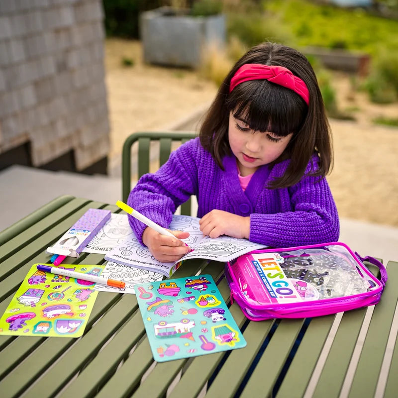 ¡Vamos!: Kit de actividades y para colorear - Ciudad de los dulces de unicornio