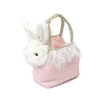 Conejo y bolso rosa