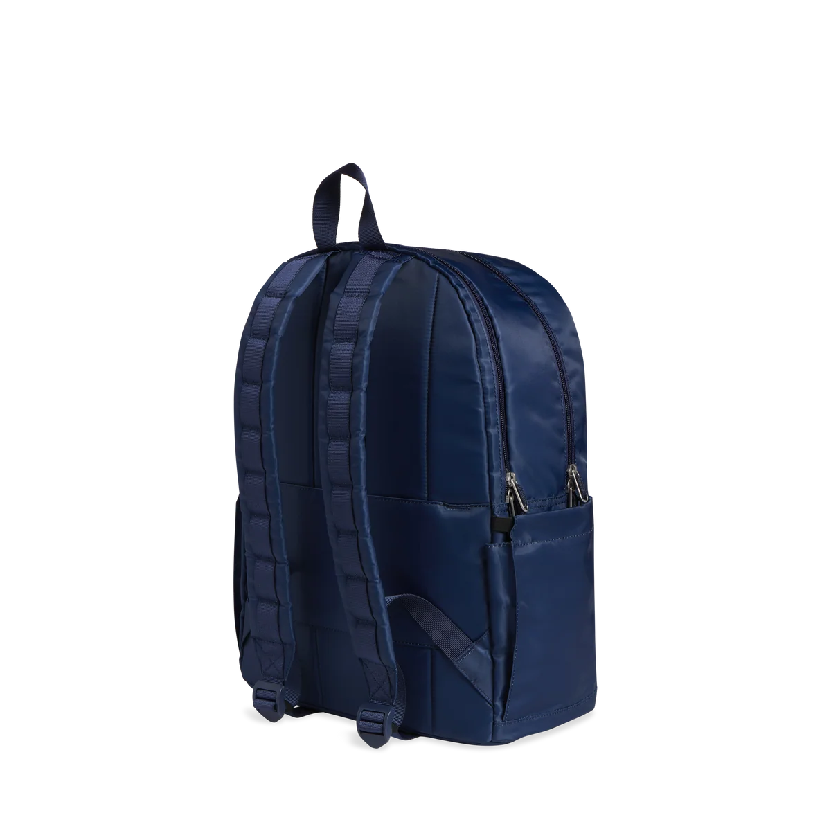 Mochila Kane grande de doble bolsillo azul de varios tonos