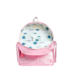 Mochila Kane de doble bolsillo rosa brillante