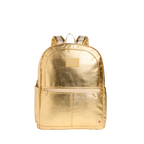 Mochila Kane grande de doble bolsillo dorada