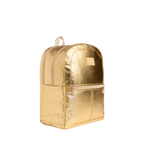 Mochila Kane grande de doble bolsillo dorada