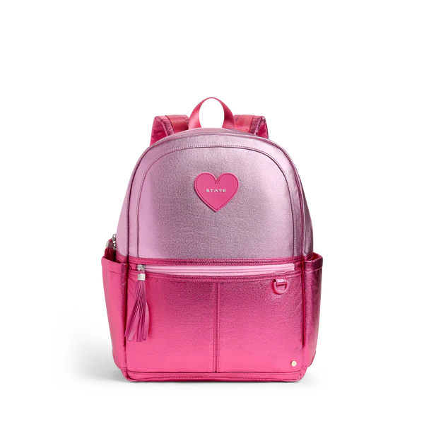 Mochila Kane rosa con corazon