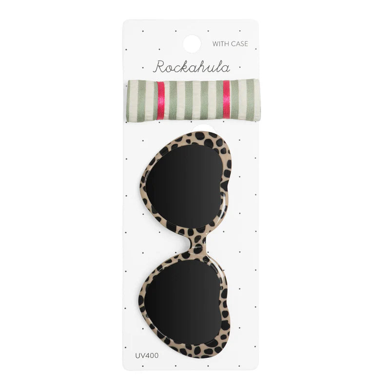 Gafas Corazón Leopardo