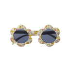 Gafas flor pétalos