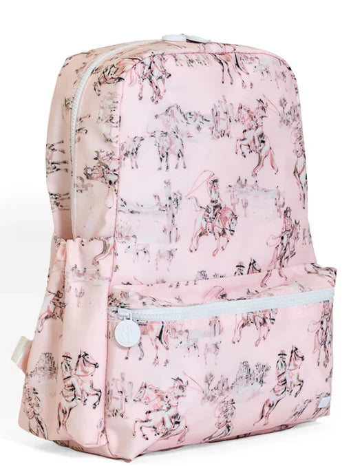 Mochila grande Cowgirl Toile
