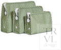Estuche con cremallera GINGHAM MOSS Roadie