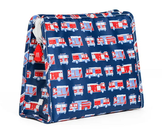Estuche con cremallera - Camiones de bomberos
